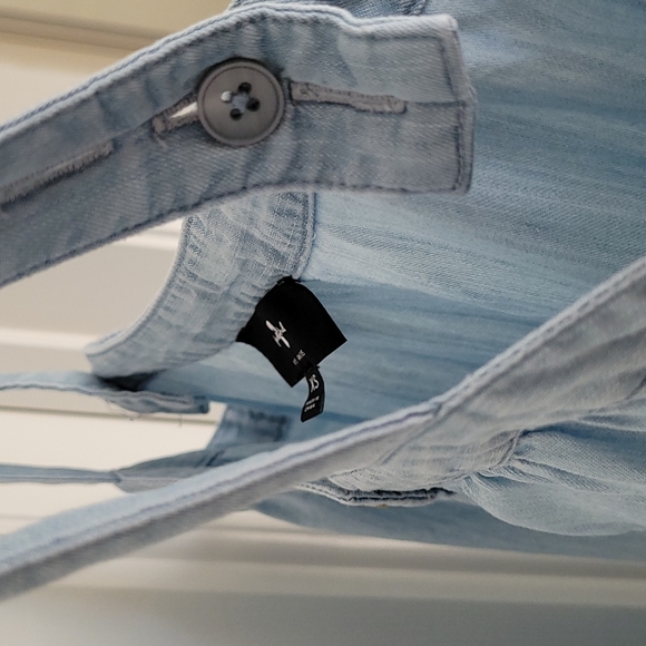 7 For All Mankind Chambray Dress - Picture 4 of 6